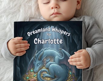 Personalized Baby Book With Name, First Birthday Gift, Kids Boy Or Girl Gift, Custom Mythical Animals Bedtime Children's Storybook