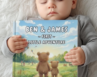 Personalized Book for Siblings, Big Brother Or Sister Hospital Gift, First Birthday Gift From Sibling