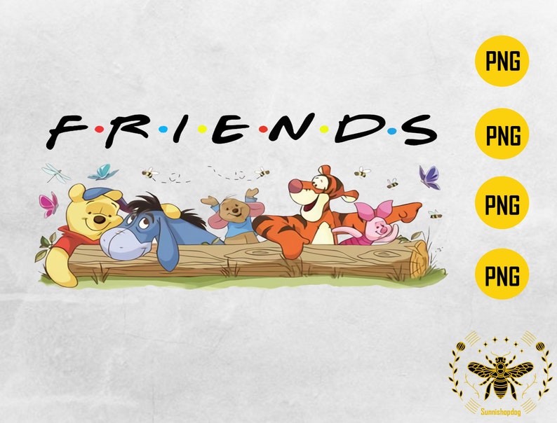 Free Free 150 Baby Pooh And Friends Svg SVG PNG EPS DXF File