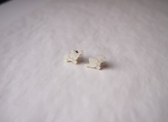 Set of vintage earrings. Vintage ear threads - image 1