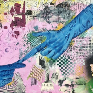 Mixed Media Postcard | 4x6 | Fine Art Print