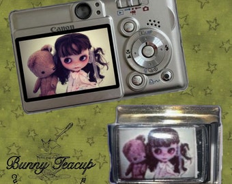 Pretty As A Picture - Custom Italian Photo Charm