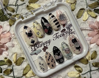 Dark Whimsy Press on Nails