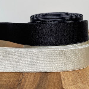 Bra Strap Elastic 3/8 Assorted Colors 0.375in or 10mm Normal Shine Semi  Sheen 5yds Satin Elastic Plush Back Strapping -  Canada