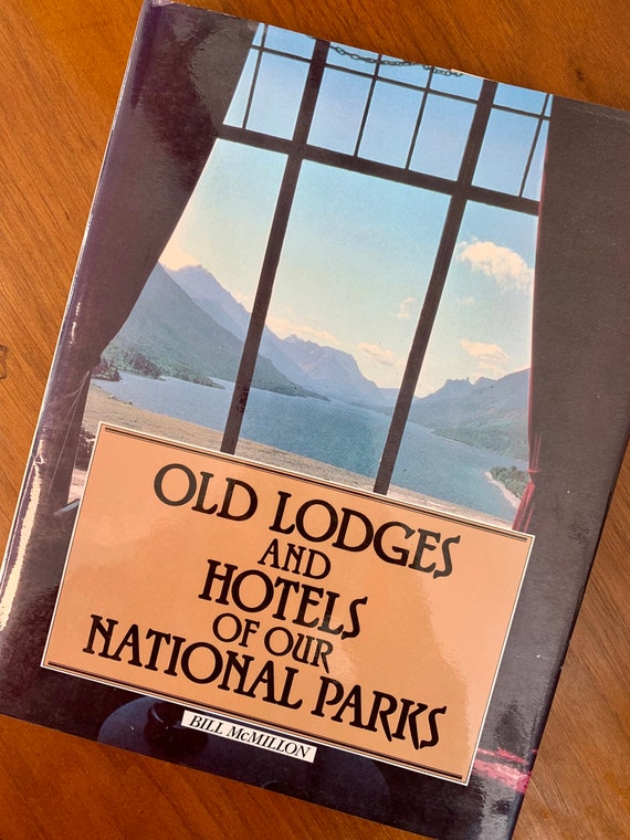 Vintage 1982 National Park Coffee Table Book Old Lodges and Etsy