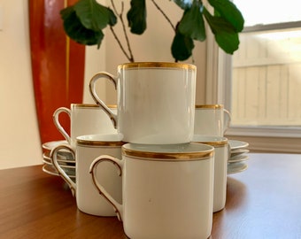 Cup and Saucer Set Fitz & Floyd Mandarin Garden s Cup and Saucer Set Fitz & Floyd Mandarin Garden s