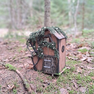 Fairy house, Fairy garden decor, garden decor, Miniature house