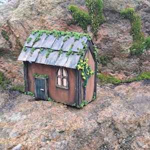 Fairy house, Fairy garden decor, garden decor, Miniature house