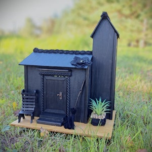 Feenhaus, Feengartendekor, Gartendekor, Miniaturhaus