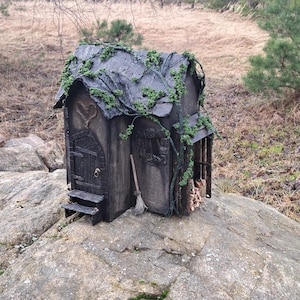 Fairy house, Fairy garden decor, garden decor, Miniature house