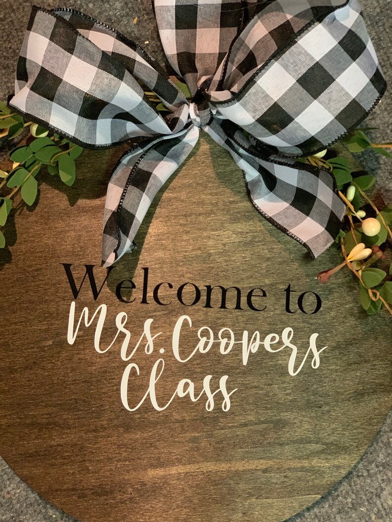 Custom Classroom Sign - Etsy