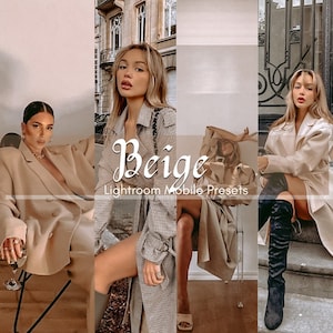 5 Lightroom Mobile Presets | Beige Presets | Blogger Presets | Travel Presets | Bright Presets | Fairy Presets | Instagram Presets