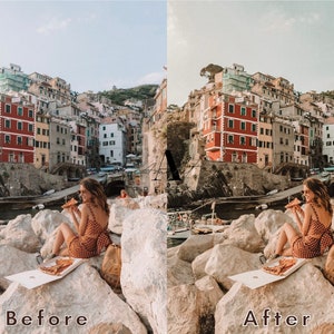 3 Lightroom Mobile Presets Blogger Presets Instagram Presets Warm Presets Italy Presets Bright Presets Earthy Presets image 7