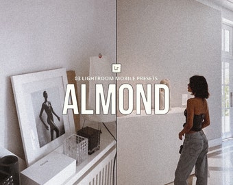 Almond Lightroom Mobile & Desktop Presets: Warm Beige Instagram Filters