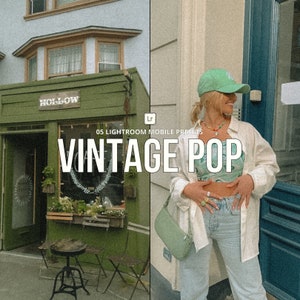 Vintage Pop Tones Mobile Presets | Pop Summer Style | Stylish Retro| For outdoors photos | Fine Tones edit