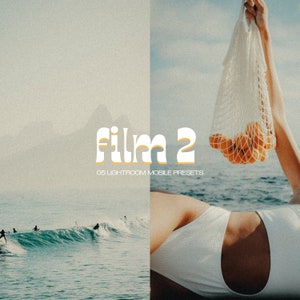 Warm Film Vibes Presets | 5 Lightroom Mobile Presets | Flash Film | Analog Preset | Lightroom Mobile | FujiFilm Filters | Vintage Film Look