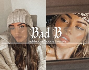 3 préréglages mobiles Instagram Lightroom | Préréglages lumineux | Préréglages de blogueur | Préréglages sombres | Préréglages Moody | Préréglages terreux