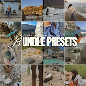 30 FILM Mobile Lightroom Presets | Film Collection Presets | Kodak | 35 mm Presets |  Film 3 | Analog | Dump | 70&#39;s Film | Retro Bundle