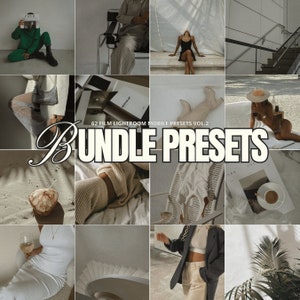 BUNDLE | 62 Mobile Lightroom Presets | Summer Collection | Bundle | Fine look Presets | KODAK | Tangerine | Muted tones | Edgy | Just Basic