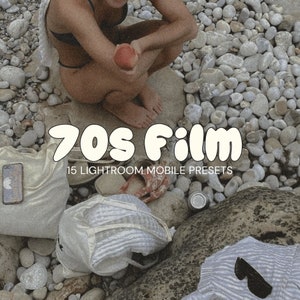 FILM 70&#39;s | 15 Mobile Lightroom Presets | Retro look vibes| Vintage Film Presets | Kodak Presets | Analog Presets| Retro Tones