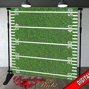 Football Birthday Backdrop,  Football Backdrop, Baby Shower Football Backdrop, Touchdown Football backdrop, Football Field  Backdrop