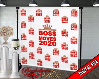 Logo Step and Repeat Sfondo evento aziendale, Sfondo logo personalizzato, Sfondo logo aziendale, Logo aziendale Step and Repeat, Fondali personalizzati