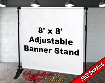 8' x 8' Adjustable Banner Stand