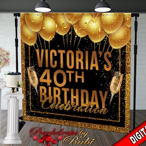 Birthday Backdrop, Studio 54 Backdrop, Disco backdrop, Studio 54 Banner, Women&#39;s Backdrop, Disco Banner, 54th Backdrop, 50th backdrop