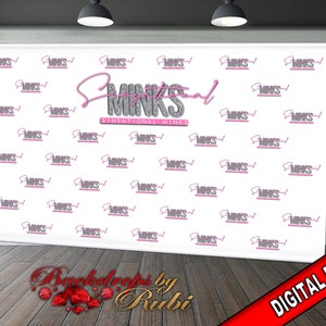 Logo Step and Repeat Business Event Backdrop, Custom Logo Backdrop, Business Logo Backdrop, Business Logo Step And Repeat, Custom Backdrops
