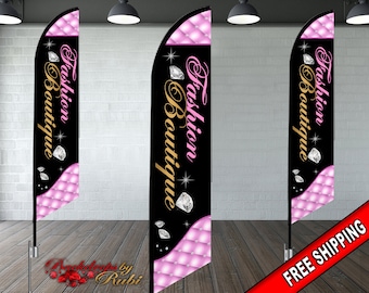 Feather Flag, Feather Banner Flag, Feather Logo Flag, Custom Feather Flag, Logo Flag, Business Flag, Sail Flag, Flying Banner, Custom Flag