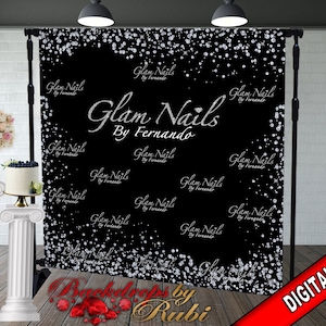 Logo Step and Repeat Business Event Backdrop, Custom Logo Backdrop, Business Logo Backdrop, Business Logo Step And Repeat, Custom Backdrops