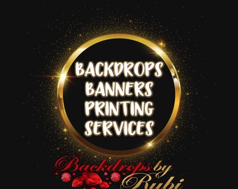 Banners Printing Services, Backdrops Printing Services, Print Other Shops Digital Files