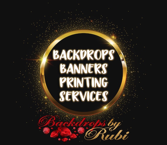 Banners Printing Services, Backdrops Printing Services, Print Other Shops Digital Files