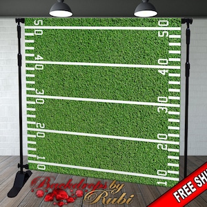 Football Birthday Backdrop,  Football Backdrop, Baby Shower Football Backdrop, Touchdown Football backdrop, Football Field  Backdrop