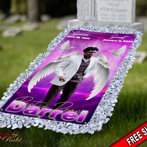 Grave Blanket, Grave Cover, Memorial Grave Blanket, Custom Grave Blanket, In Loving Memory Sign, Grave Funeral Blanket, Memorial Keepsakes