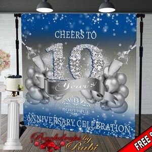 Business Backdrop, Logo Backdrop, Business Logo Backdrop, Business Anniversary Backdrop, Wedding Backdrop, Wedding Anniversary Backdrop