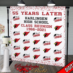 Class Reunion Backdrop, Class of Backdrop, Class Reunion Step and Repeat, Class Reunion Banner, Class Reunion Logo Backdrop, Class Reunion