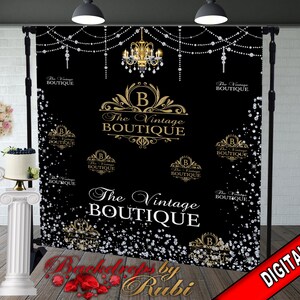 Logo Step and Repeat Business Event Backdrop, Custom Logo Backdrop, Business Logo Backdrop, Business Logo Step And Repeat, Custom Backdrops