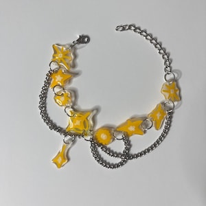 Star Shrinky Dink Bracelet | Handmade Shrink Plastic Bracelet