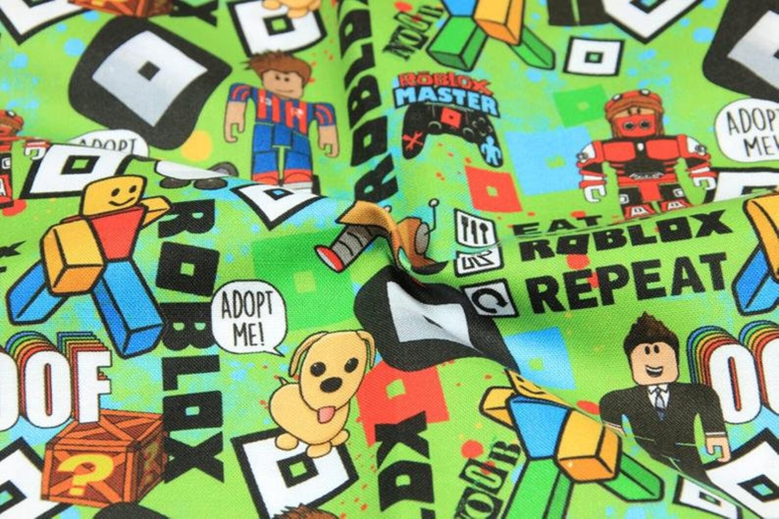 Roblox Fabric Cartoon Character Fabric 100% Cotton Fabric - Etsy