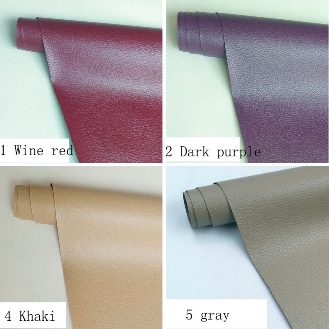 Selfadhesive Leather Fabricbandaid Faux Leather Etsy