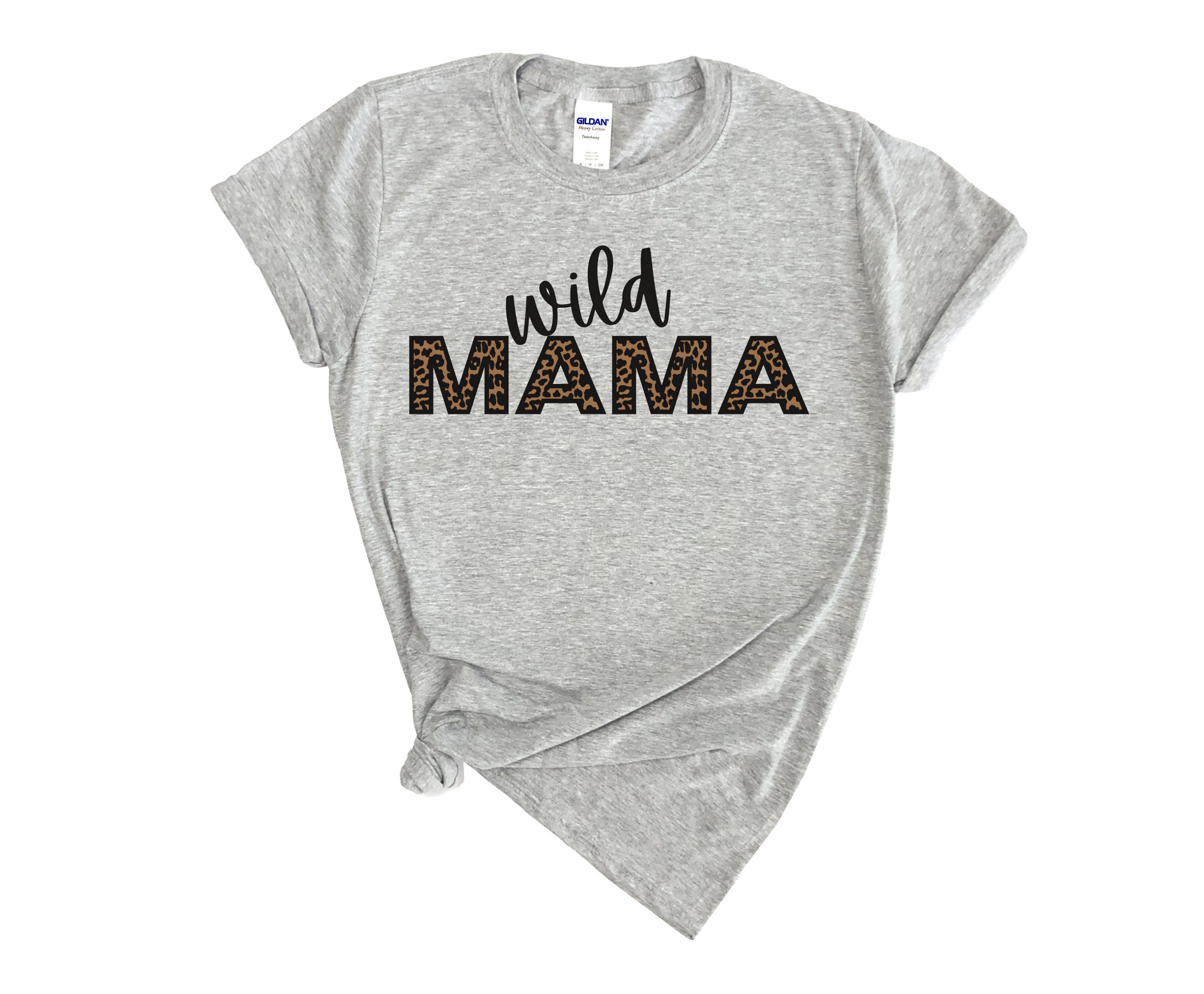 Wild Mama T-Shirt Leopard Tees Cheetah Print Fun Mom | Etsy