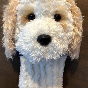 Custom Dog Golf Club Cover, Dog Golf Head Cover, Golf Gift for Dad, Golfer Gift, Gift for Mom, Birthday Gift