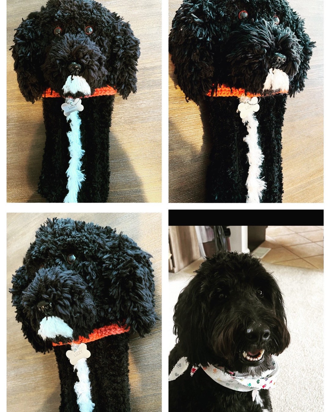 Personalized Dog Golf Head Cover, Fathers Day Gift ,mothers Day Gift, Dog Lovers Gift Etsy