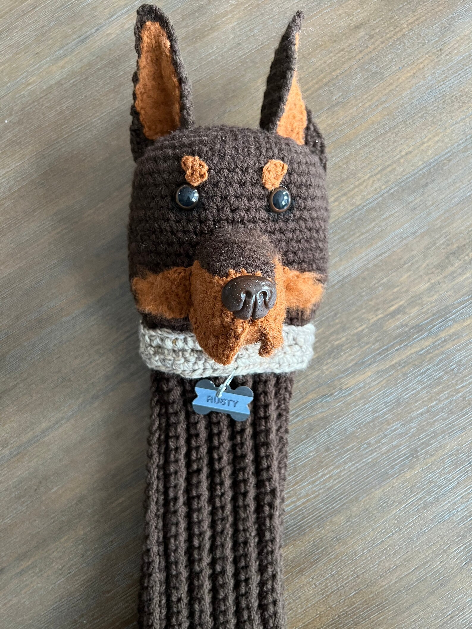 Golf Club Head Cover Handmade Doberman Dog Golf Club Head Etsy