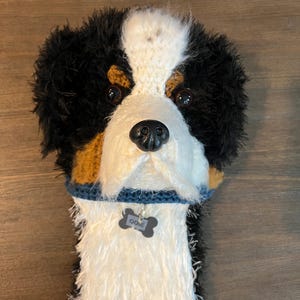 Custom Dog Golf Club Cover, Dog Golf Head Cover, Golf Gift for Dad, Golfer Gift, Gift for Mom, Birthday Gift