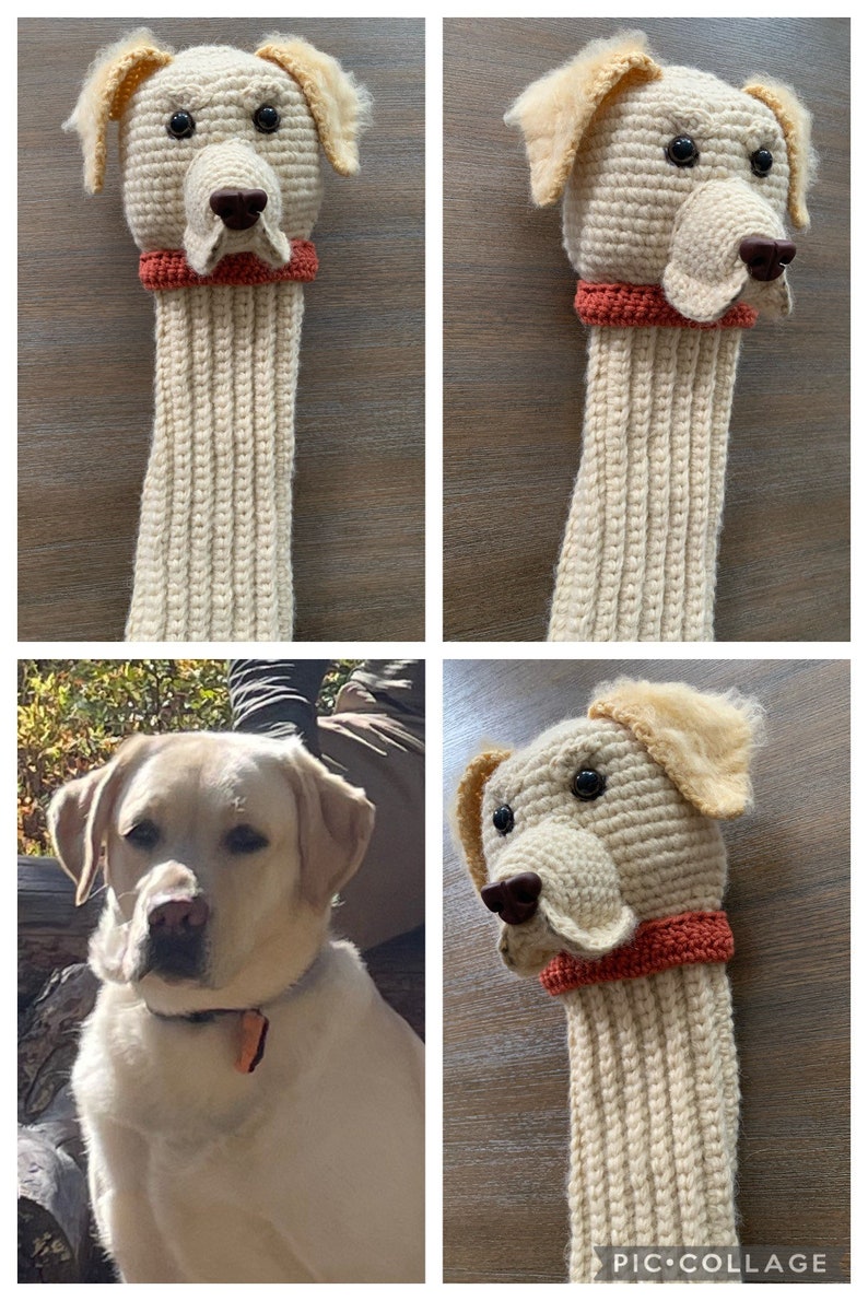 Golf Club Head Cover Handmade Labrador Dog Golf Club Head Etsy
