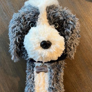 Custom Dog Golf Club Cover, Dog Golf Head Cover, Golf Gift for Dad, Golfer Gift, Gift for Mom, Birthday Gift