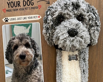 Custom Dog Golf Club Cover, Handmade Pet Photo Golf Headcover, Personalized Golfer Gift