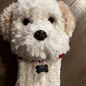 Custom Dog Golf Club Cover, Dog Golf Head Cover, Golf Gift for Dad, Golfer Gift, Gift for Mom, Birthday Gift